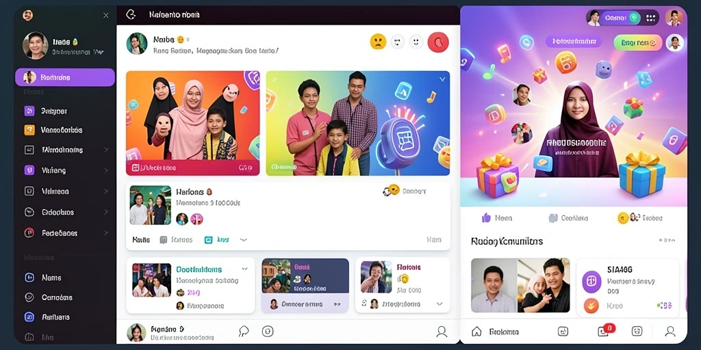 Tampilan awal game DIANA4D dengan efek yang memukau.