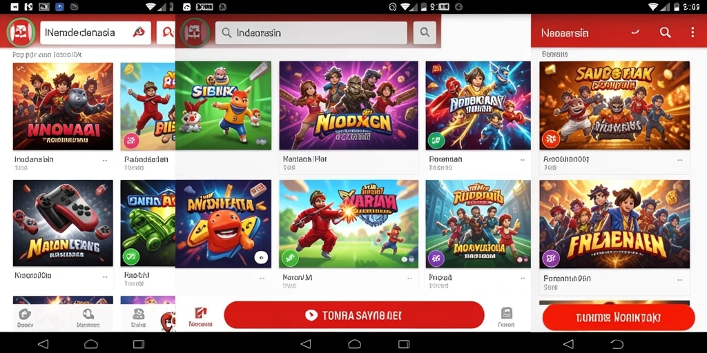 Tampilan antarmuka yang menarik dan user-friendly.