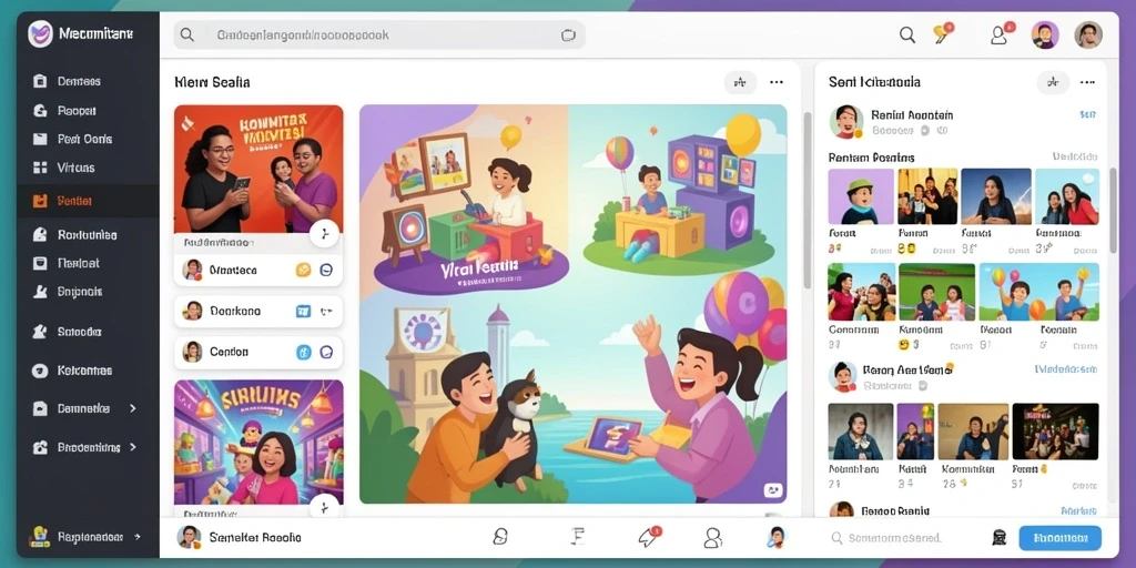 Tampilan antarmuka yang sederhana dan intuitif.