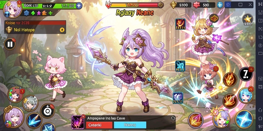 Tangkapan layar menampilkan gameplay yang menegangkan.
