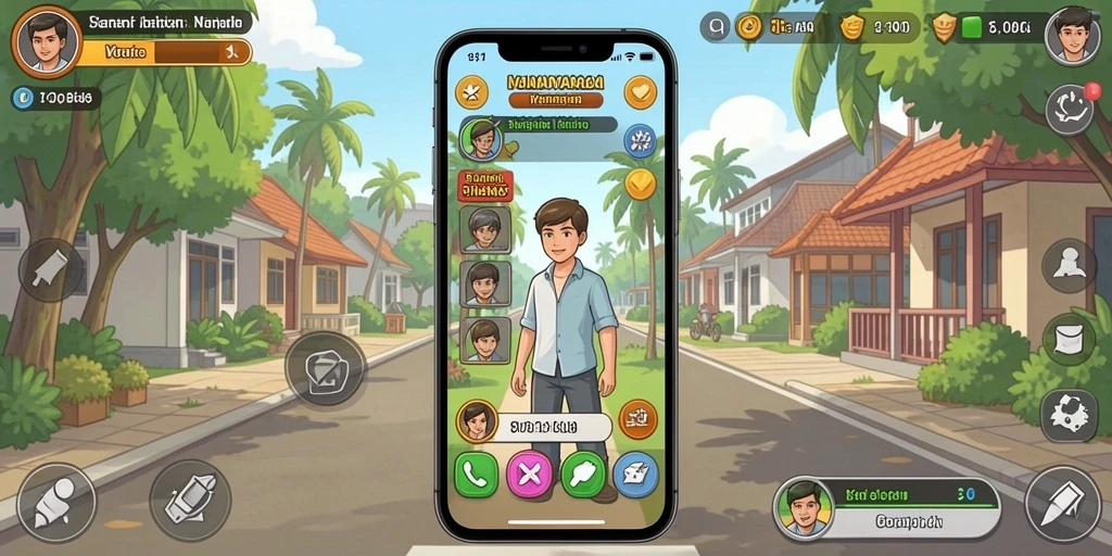 Tampilan antarmuka yang sederhana dan user-friendly.