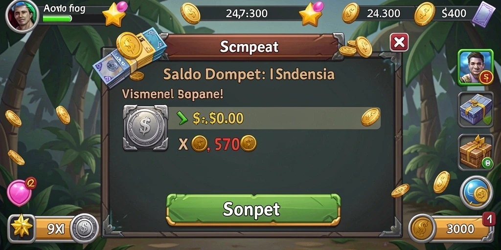 Screenshot menampilkan antarmuka utama MADU303 yang menarik.