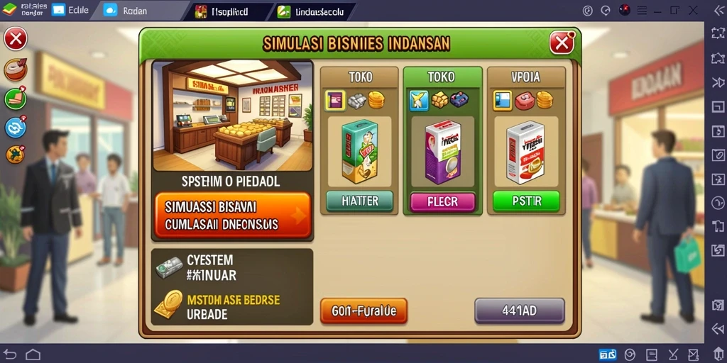 Tampilan antarmuka modern yang menarik.