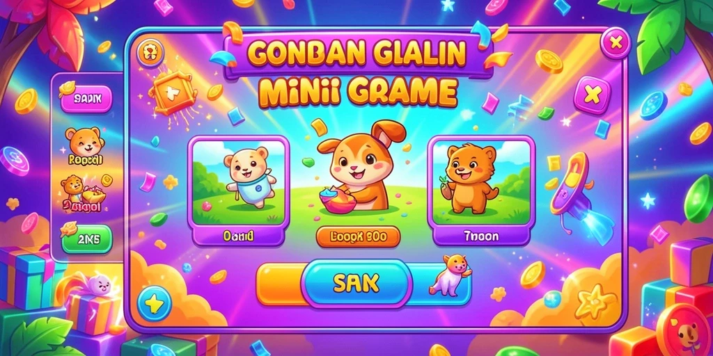 Tampilan gulungan yang memukau dan menarik.