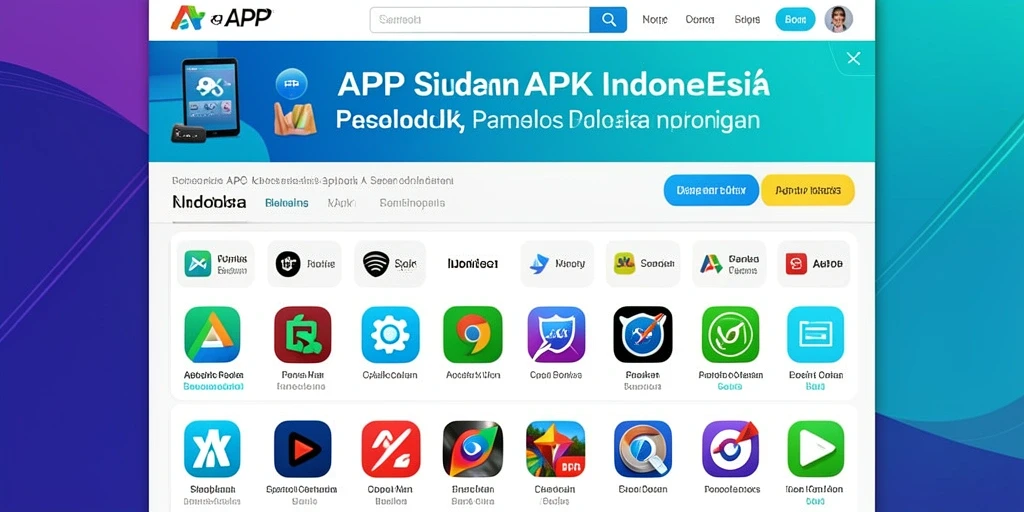 Tampilan antarmuka pengguna yang ramah dan cerah.