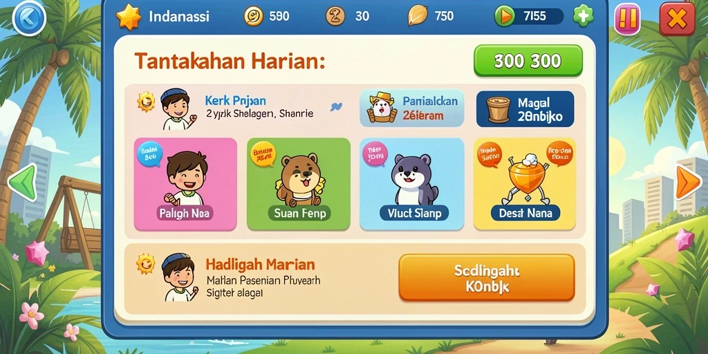 Tampilan antarmuka yang ramah pengguna.