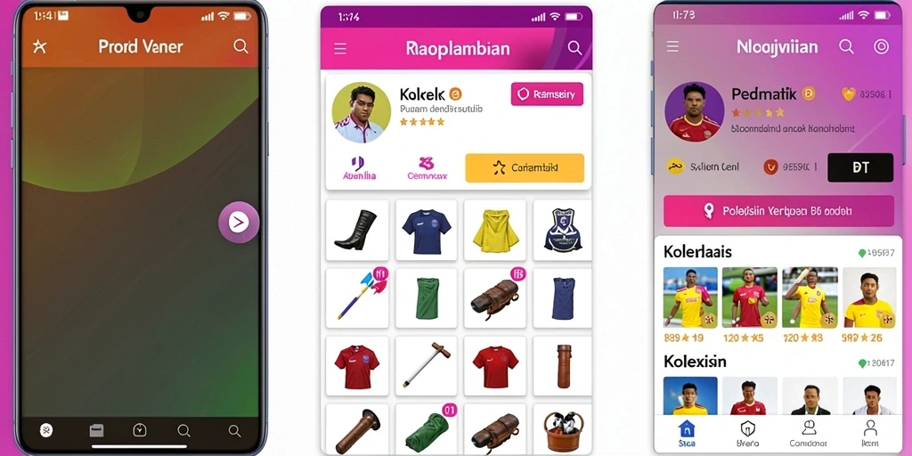 Tampilan antarmuka yang menarik dan user-friendly.