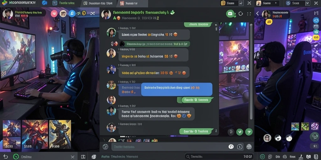 Tampilan awal yang memukau dengan karakter unik.