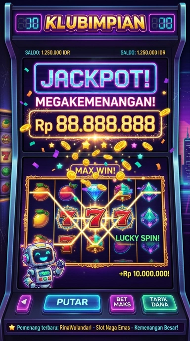 Cuplikan layar menu unduhan klubimpian untuk perangkat Android