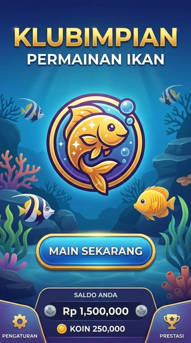 Galeri pratinjau visual klubimpian build APK resmi terbaru